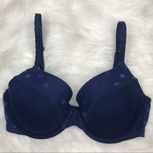 Navy Blue Victoria’s Secret bra size 34D